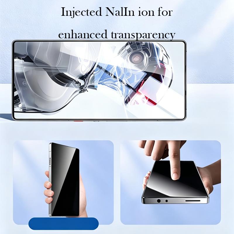 2PC Privacy Tempered Glass For Redmagic 11 11S Pro Anti-spy Dust-free Installation Film Screen Protector for REDMAGIC 11S PRO