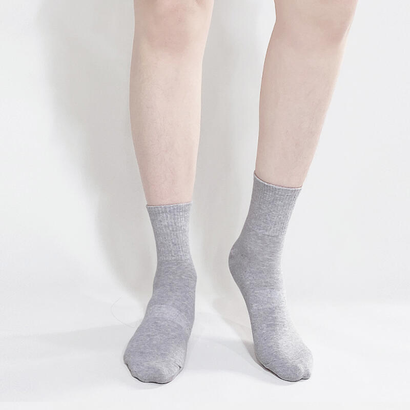 [10-pair set] Men's and Women's Thick Bottom-Reinforced Banding Mid-Calf Socks