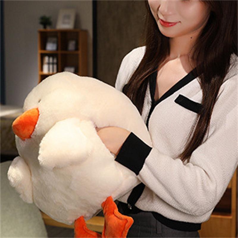 Daimeng Doudou Lazy Duck Plush Toy With Soft Body, Perfect For Snuggling And As A Gift For Girlfriend 70 Characters