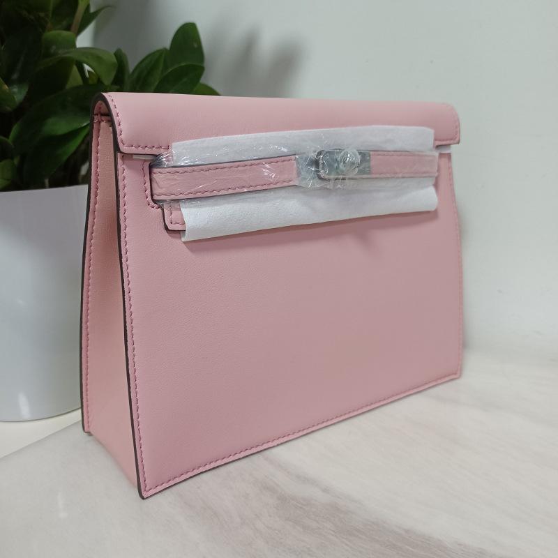 Crossbody Bag New Swift Top Layer Cowhide Pink Dance Bag Dance Bag Genuine Leather Shoulder Bag