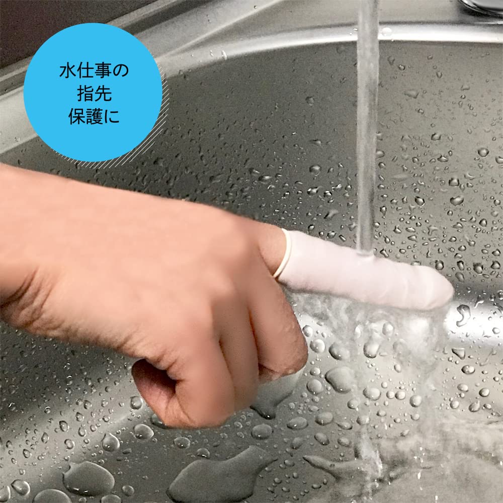 Passender Finger Mittelgroß Packung mit Groß Aus Natur Lebensmittelsanitätsgesetz Fingerspitzenschutz Fingerlinge, Größe, 100, Kapazität, Gummi, Konform,
