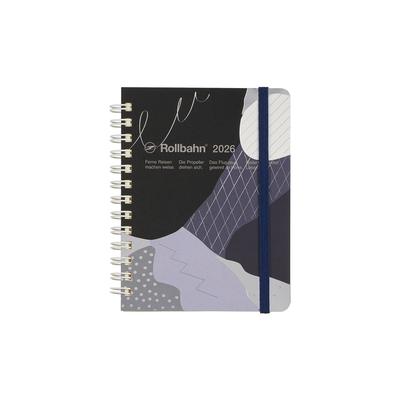 Delfonics Planner 2026 Edition October Rollbahn Skoig M Monthly Planner X (Starts 2025) (Black Gray)