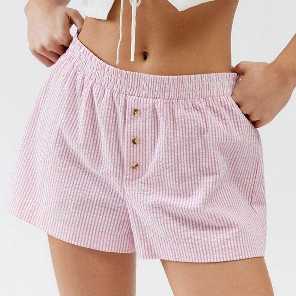 Damen Shorts mit hoher Taille, Sport-Laufshorts, Workout, Fitnessstudio, schnelltrocknende Hosen, Yogahosen, Tennishosen, Sommershorts