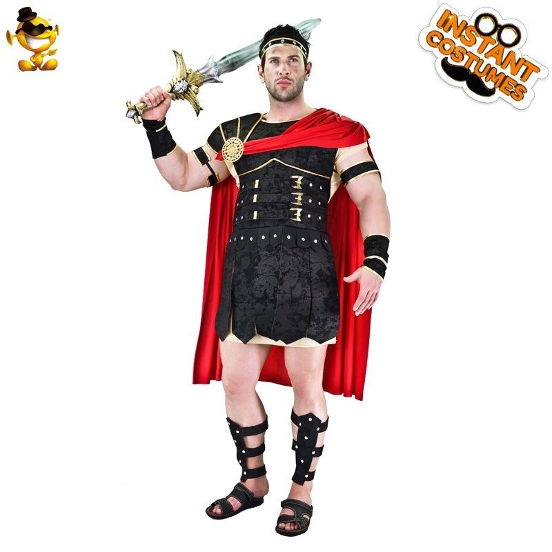 Halloween adult big boy ancient gladiator warrior stage show costume cosplay party costume