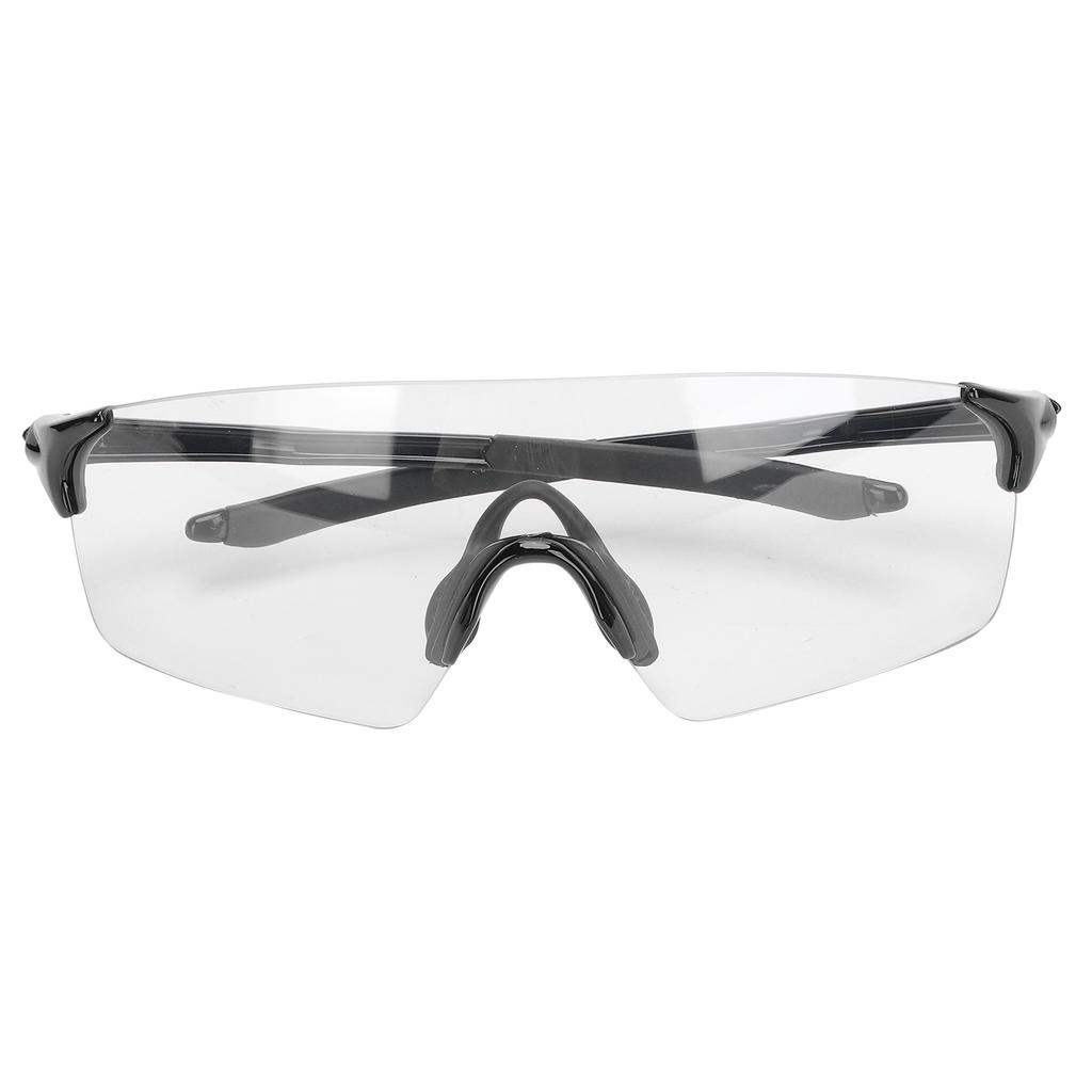 Fahrradbrille Photochrome Sonnenbrille UV-Schutz für Mountainbike Outdoor Sport Schwarz
