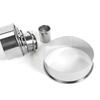 11pcs Biscuit Mold Stainless Steel Round Dough Cutter Dumplings Skin Mold Kitchen Cookie Cutter Set Baking Circle Pastry Mould