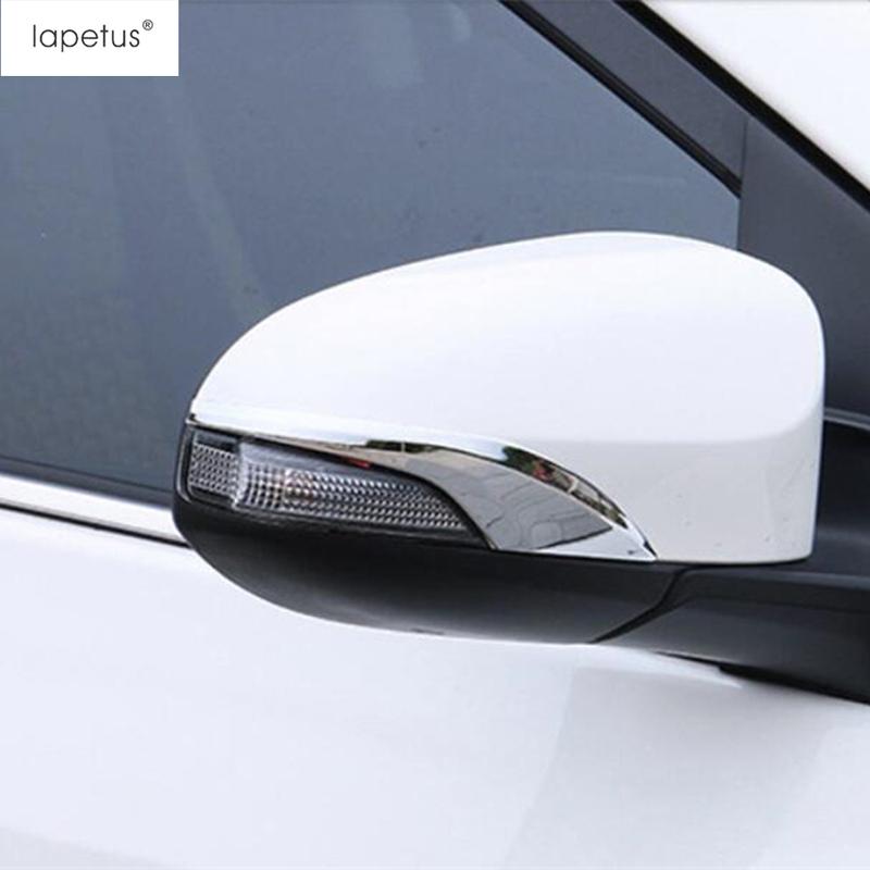 Car Rearview Mirror Rubbing Strip Overlay Decoration Cover Trim For Toyota Corolla 2014 - 2018 ABS Chrome Exterior Accessories