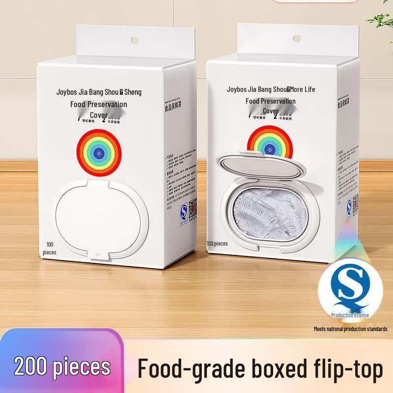 Jiabangshou Disposable Food-Grade PE Cling Film Covers