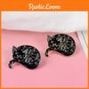 Stylish Cat Brooch Charming Sleeping Cat Design Durable Alloy Badge For Fashion Lovers
