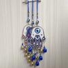 Fatima Hands Wind Chimes Hanging Retro European Blue Eye Accessories Hanging Demon Eyes Wall Decoration Wind Chimes