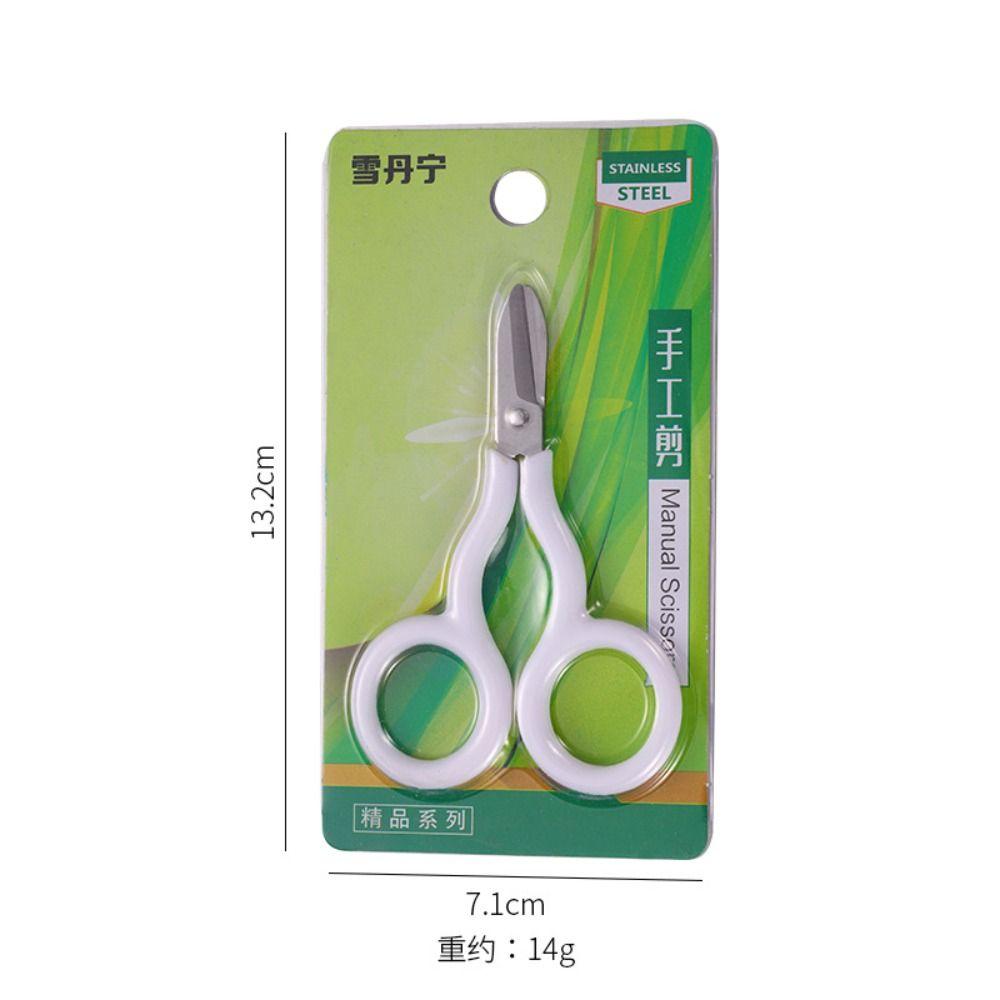 Multifunctional Portable Safe Mini Scissor Paper Work Handwork Mini Pocket Scissors Small Stainless Steel Paper Cutter Art Tool