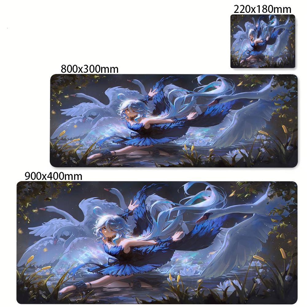 Furina Focalors Mouse Pad Genshin Impact Large Xxl Mousepad Computer Keyboard Padding Anime Gaming Genshin Accessories Desk Mat