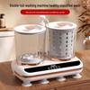 ZISIZ Dual Compartment Mini Washing Machine