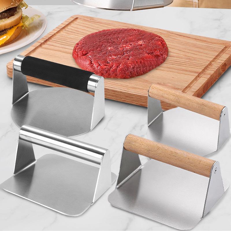 304 & 430 Stainless Steel Round Hamburger Patty Press