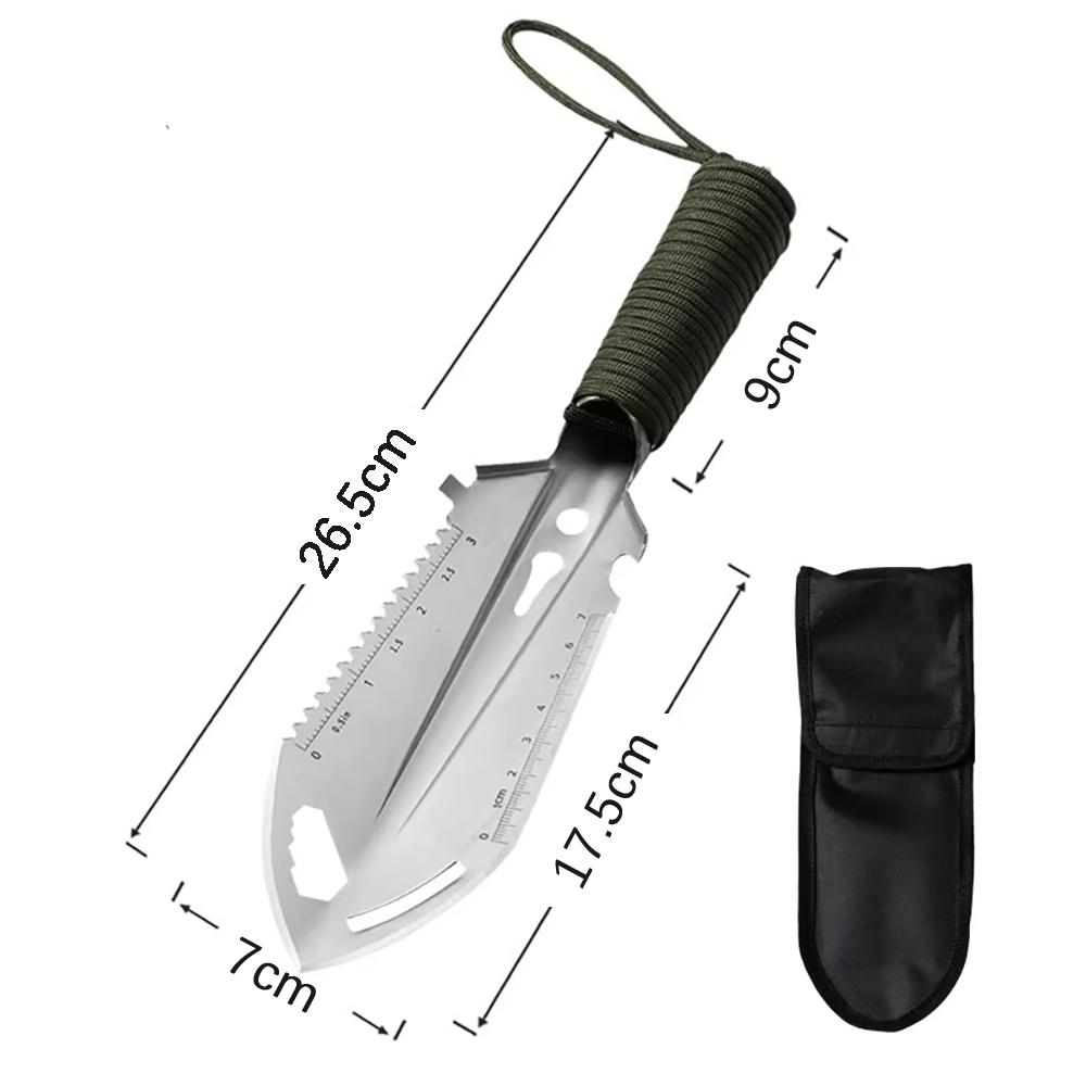 Portable Camping Hiking Traveling Pinic Shovel Multifunctional Ordnance Shovel Survival Outdoor Equipment Garden Tool Shovel