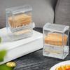 Plastic Tooth Pick Dispenser Vending Machines Shaped Automatic Toothpicks Box Household Use Toothpick Storage Container