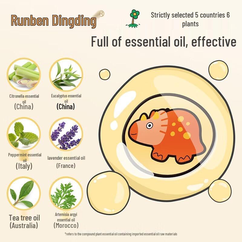 Runben Dingding Plant Essential Oil Patches