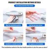 8PCS Clear Car Door Handle Bowl Protector Scuff Guard Anti Scratch For Lexus