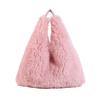 Simple Feminine Fur Shoulder Bag Large Capacity Casual Bags Versatile Bag New Styles