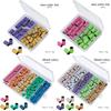 30/100Pcs Nail Sanding Ring Bands Complimentary Polishing Head 7 Colors Gel Polish Removing Grinder Band Nail Drill Bit File