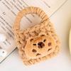 Crochet Animal Coin Purse Handmade Knitting Earphone Lipstick Keys Storage Bag Women Girls Small Handbag Pouch Birthday Holiday Gift
