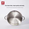 Zwilling 24cm Stainless Steel Stockpot Steamer Set