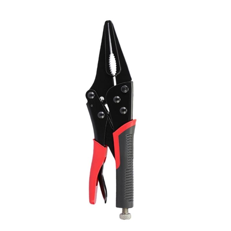 Quality Carbon Steel Locking Clamp Pliers With Accurate Teeth And Rolled Screw For Secure Fastening Industrial Projects