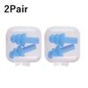 Reusable Noise Reduction Sleeping Ear Plugs Hearing Protector with Box Soft Silicone Earplugs Waterproof Swimming Ear Plugs