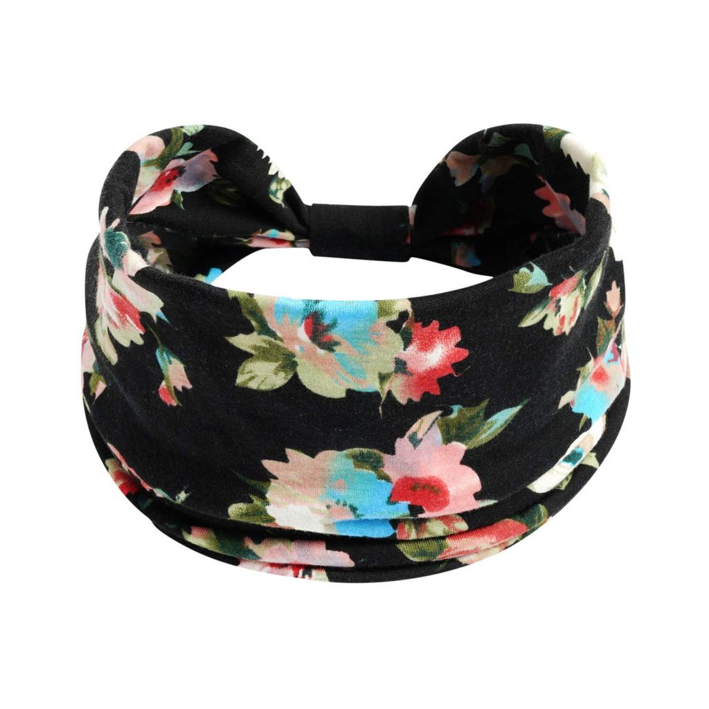 Mens Women Elastic Headband Hair Headbands Ladies Yoga Hijab Exercise Wicking Head Band Casual Comfy Classic Daily Accessories