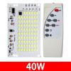 1Pcs 25/40/60/100/250W LED Solar Light Board Remote Control Floodlight  For Outdoor Garden Lamp