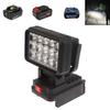 1 Piece Portable Lamp Hand Lantern 15 Beads Led Working Light Spotlight For Makita/Devon/Bosch 18V Li-Ion Battery