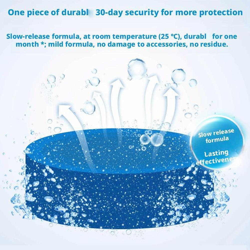 Automatic Toilet Bowl Cleaner Tablets Drain Tank Cleaning Bathroom Remover Deodorization Stain L8J3