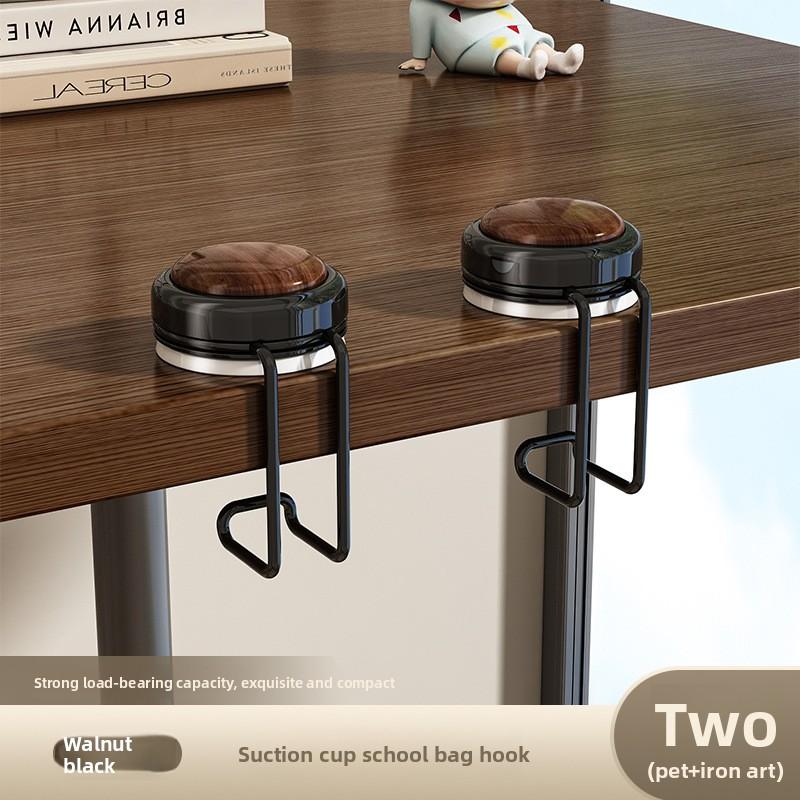 Suction Cup Bag Hook, Movable Student Desk Bag Hook, No Need To Drill Holes, Dormitory Desk and Desk Side Hook