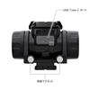 Tajima Safe Headlamp Large Rechargeable Compatible with All Types of Safety Helmets and Safety Compact and with an Integrated Power Features a