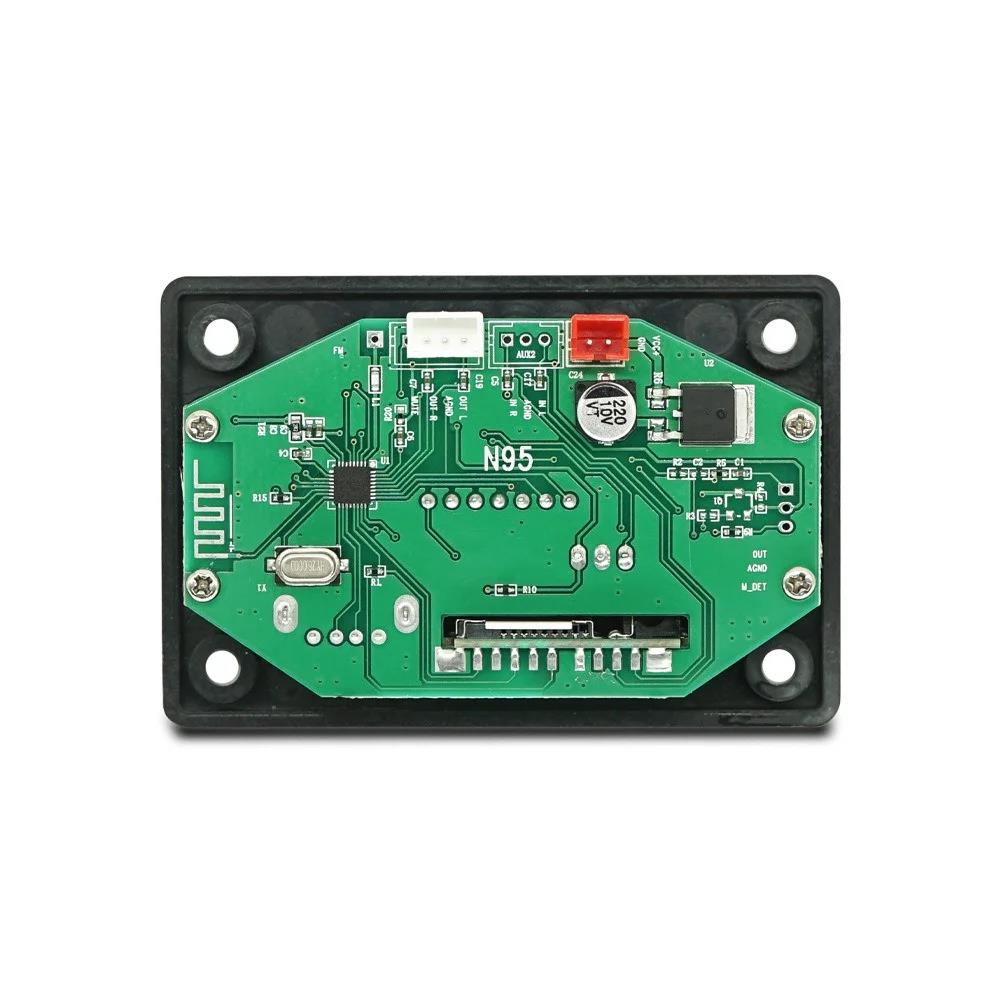 12V MP3 Decoder Board Bluetooth5.0 Car MP3 Player USB Recording Module FM AUX Radio For Speaker Handsfree 4