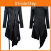 Elegant Gothic Swallow-tail Coat For Men Perfect Cosplay Costume Halloween Uniform