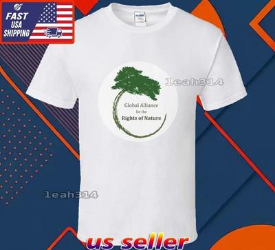 Neues Hemd Global Alliance For The Rights Of Nature Logo T-Shirt Lustig Größe S-5XL