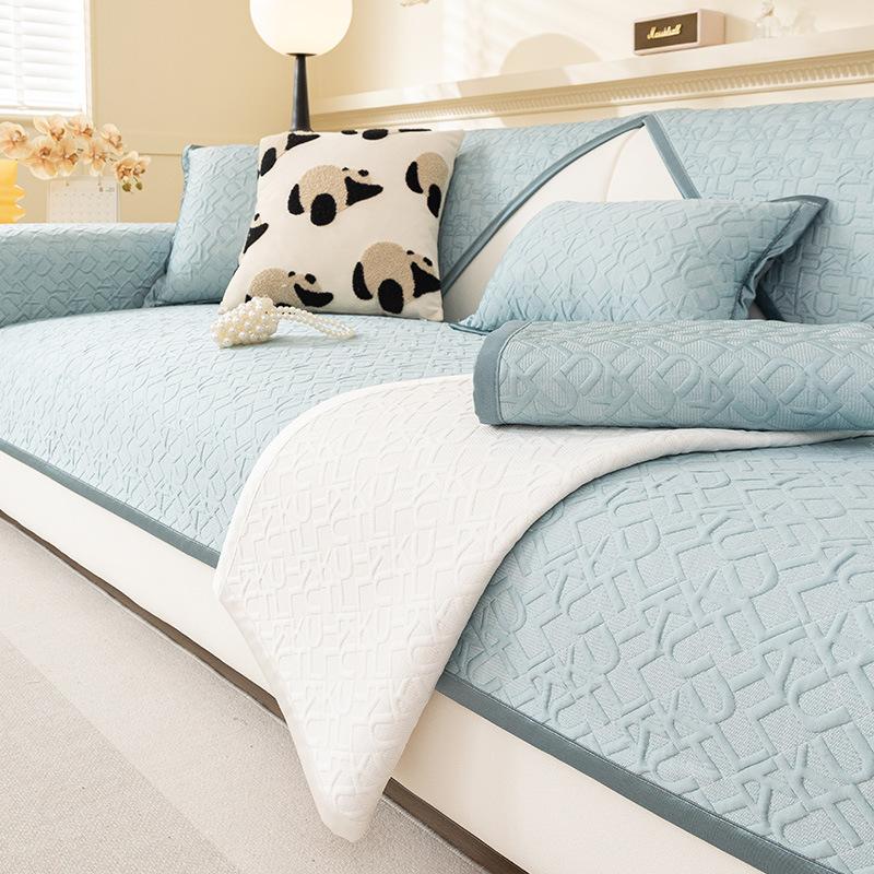 Air Yarn Sofa Cushion Universal In All Seasons, Simple And Modern High-End Seat Cushion, Non-Slip Sofa Cover, Sofa Cover