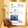Sandalwood Round Disc Scalp Massage Comb for Hair Nourishing and Follicle Health