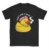 Mallard Duck Smoking A Cigarette Vintage Funny Duck Hunting T Shirt Summer  Cotton T-Shirts For Men Harajuku Print Tshirt