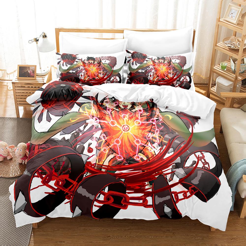 New Anime The Rising Of The Shield Hero Bedding Sets Duvet Cover Set With Pillowcase Twin Full Queen King Bedclothes Bed Linen