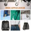 With Grommets Hand Press Grommet Puncher Manual Press Hole Punch Pliers  Eyelet Installation Tool