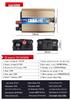 Smart Car Power Inverter 12V/24V to 220V, 500W/1000W/2000W, with USB Port