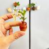 8Pcs Mini Resin Vase Refrigerator Magnet Home Office Kitchen Locker Fridge 3D Miniature Flower Vase Magnetic Decoration Ornament