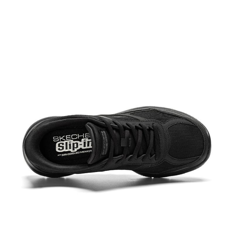 Skechers Slip-ins Men Full Black Low Top Running Shoes 232767-BBK