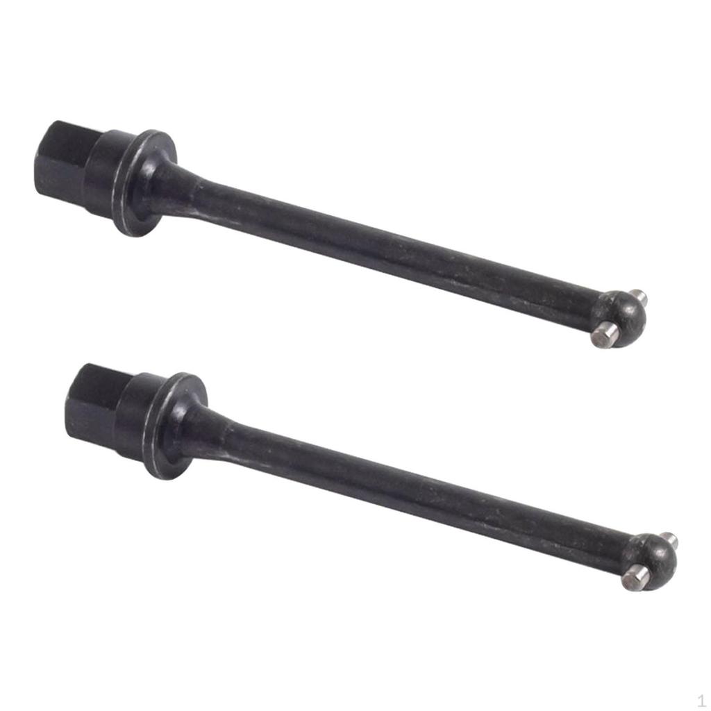 Set of 2 Shaft Accessory Replacement Upgrade Parts for Axial JR AX90052 RC Crawler Car Buggy