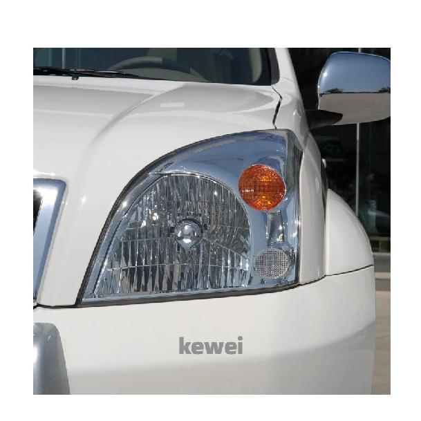 Auto Light Caps For Toyota Land Cruiser Prado 2003-2008 Car Headlight Cover Transparent Lampshade Lamp Case Glass Lens Shell