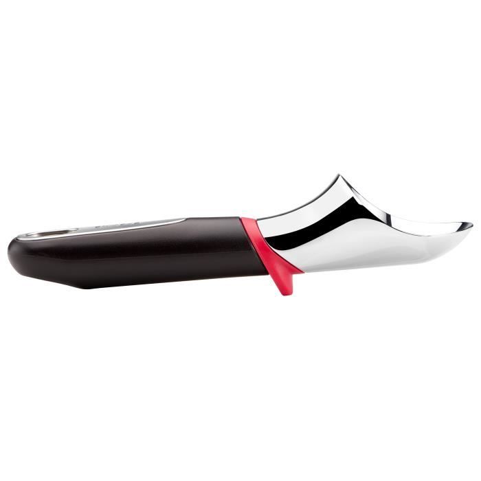Cuillère à glace - TEFAL - K2072214 - Noir et rouge - Plastique et inox - Compatible lave-vaisselle