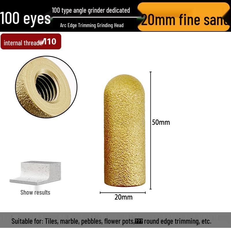 

Round Arc Grinding Wheel for Stone Tile Edge Trimming & Polishing
