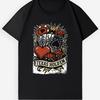 Poker Night Graphic Tee | Spade Cards & Dice Design | Retro Unisex Top